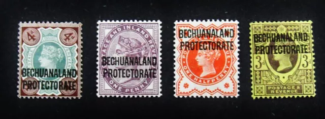 nystamps British Bechuanaland Protectorate Stamp # 69//73 Mint OG H   M22y1274