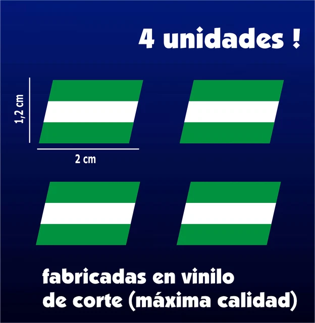 2 Adesivi Personalizzabili Bandiera Dell’Andalusia Ondeggiata Con Nome – Sticker Per Bici E Casco