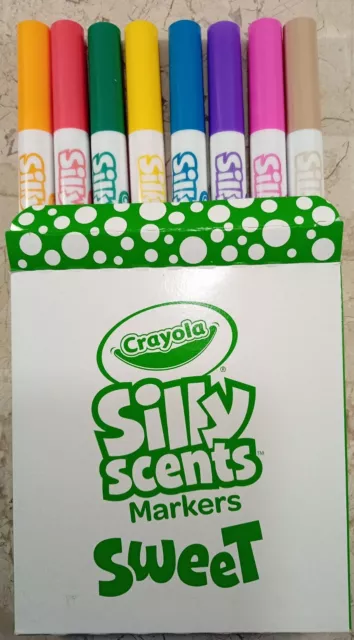 https://www.picclickimg.com/dQ8AAOSwrAxk1BLP/Crayola-Silly-Scents-SWEET-Markers-Broad-8-Cotton.webp