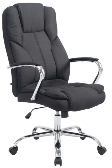 Chaise de bureau Big Xanthos V2 tissu  Fauteuil de bureau design et confortable