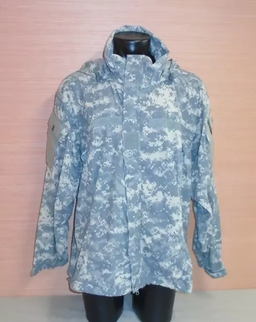 USGI Army ACU Camo Soft Shell Cold Weather ECWCS L5 Jacket Coat X-Large Regular