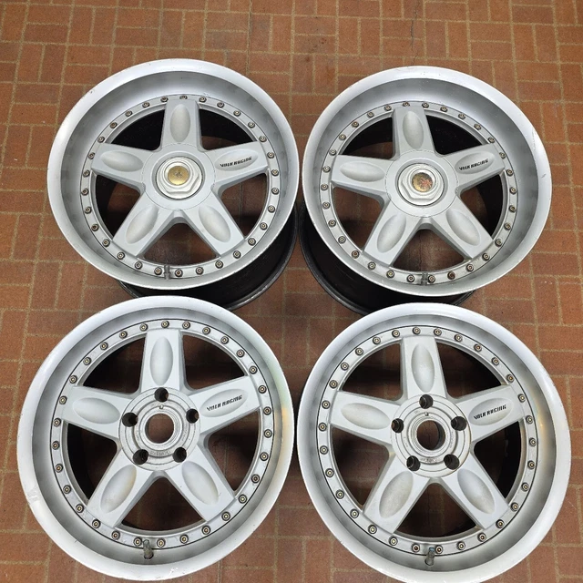 RAYS GR-N 14インチ 6.5JJ ＋42 pcd 100 VOLK RACING 2本 中古 レイズ