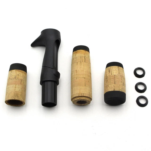 Aluminum 2-Handle Grip Connector (S-16C) For Fishing Rod Building & Repair – 18mm, Rodcraft Brand, Made In Korea