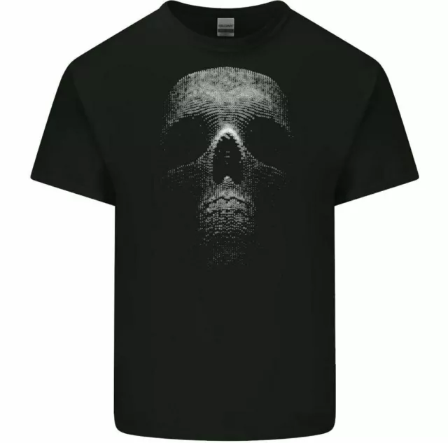 Mens Skull T-Shirt Biker Gothic Motorbike Motorcycle