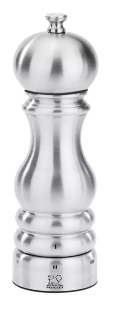 PEUGEOT Edelstahl Salzmühle PARIS CHEF uSelect Gewürzmühle Mühle 18 cm 32487