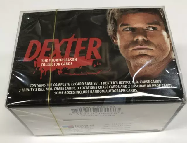 2012 Breygent Dexter Season 4 Trading Card Factory Sealed Hobby Box 3