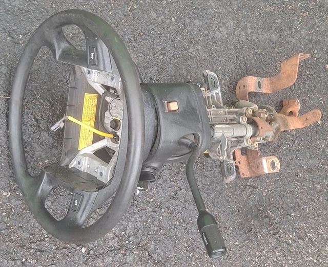 9296 FORD F150 BRONCO STEERING COLUMN F250 F350 NON TILT AUTO KEY
