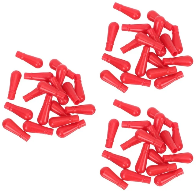 150 Pcs Rubber Dropper Head Cap Dropper Silicone Cap Glass Pipette Rubber Ball