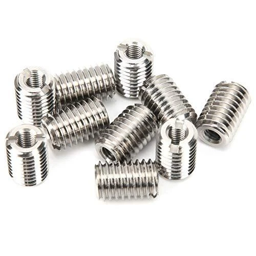 10Pcs Inserto Filettato Dado Riduttore Raccordo per Tubo Adattatore (x8W)