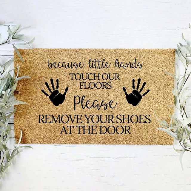 Bed Rug Please Move Your Shoes Off My Mat Non Slip Front Door 5 X 8 Rugs