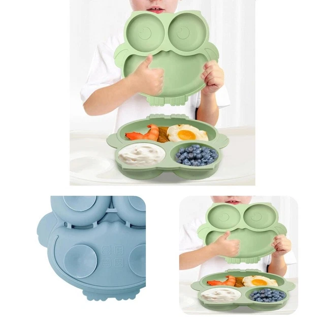 Vajilla para niños resistente al calor diseño de succión tenedor y cuchara