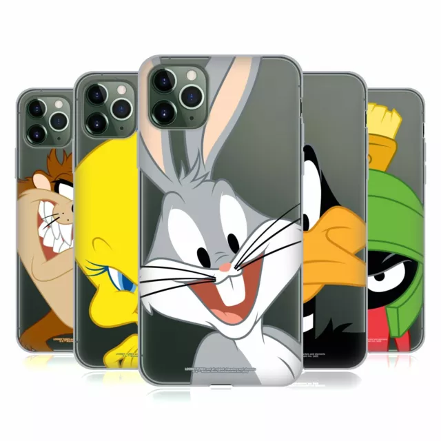 OFFICIAL LOONEY TUNES CHARACTERS SOFT GEL CASE FOR APPLE iPHONE PHONES