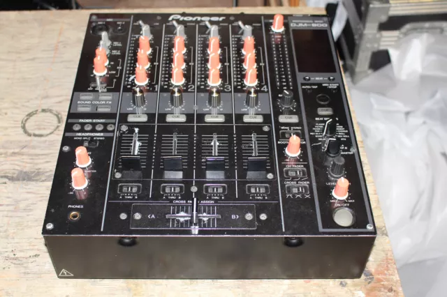 Pioneer DJM-800 Mixer 4 Channel Professional Digital DJ Mixer Pioneer DJM-800 Mixer 4 Channel Professional Digital DJ Mixer