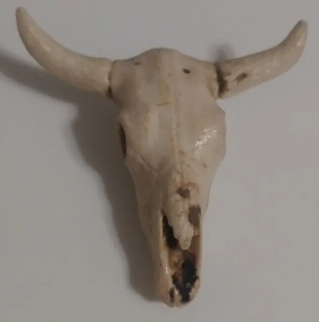 Hecho En Mexico Steer Cow Skull 3" Wall Hanger