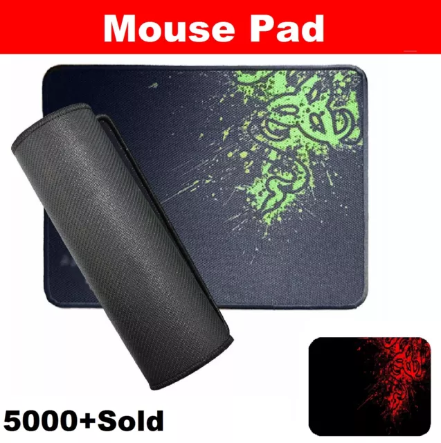 Gaming Mouse Pad Laptop Computer Mouse Pad PC Mat Desktop Red And Green