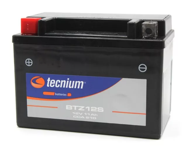 Batterie TECNIUM sans entretien activé usine - BTZ12S 12V 11Ah