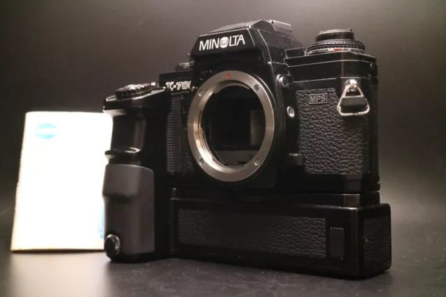 [Near MINT] MINOLTA X-700 35mm SLR Film Camera + Motor Drive From JAPAN