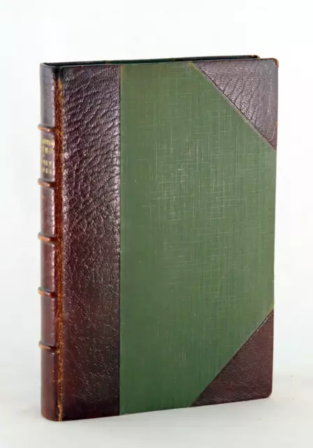 Fine Stikeman Leather Binding 1916 The Collected Poems of Rupert Brooke