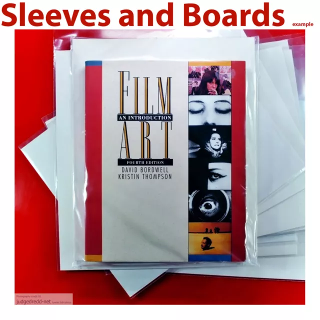 Non-Fiction Book Magazine and Comic Sleeves and Size2 Acid Free Boards x 10 .