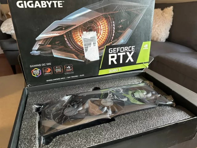 GIGABYTE GeForce RTX 3080 Ti GAMING OC 12G 12GB GDDR6X Grafikkarte...