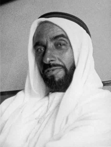 SHEIKH ZAYED BIN Sultan alNahayan, ruler of Abu Dhabi OLD PHOTO 1 EUR