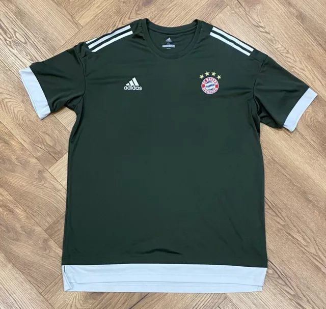 Bayern Munich Adidas 2017/18 Grey Training Shirt Champions League Adult XL