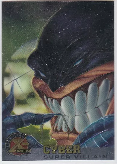 N) 1995 Fleer Ultra Marvel Trading Card X-Men Cyber #63
