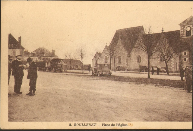 18 Boulleret Carte Postale Place De Eglise