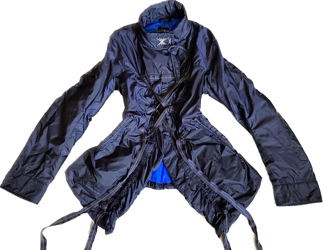 Veste Réversible Girbaud Bleu Marine - Taille 36, Coton/polyester/elasthanne, Occasion Très Bon état
