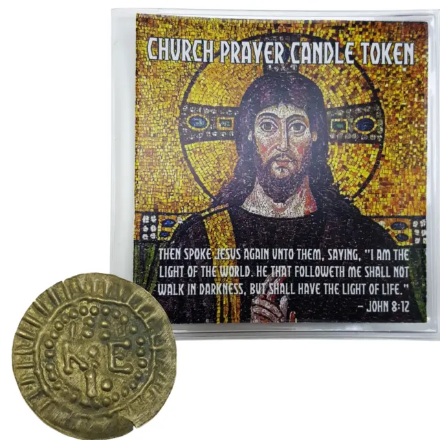 Ottoman Empire Christian Prayer Church Token 19th Century