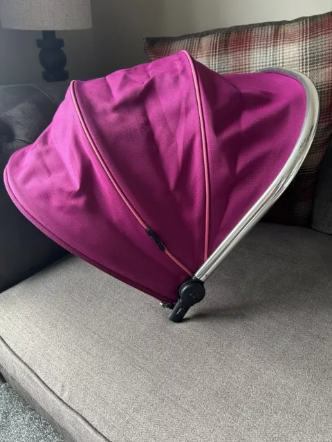 Icandy Peach 3 Seat Unit Hood In Fuchsia