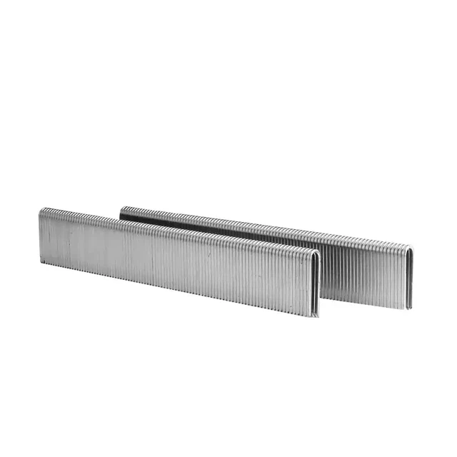 18-Gauge 7/8 Inch Glue Collated Barbed Tip Fencing Staple Galvanized Steel Sharp