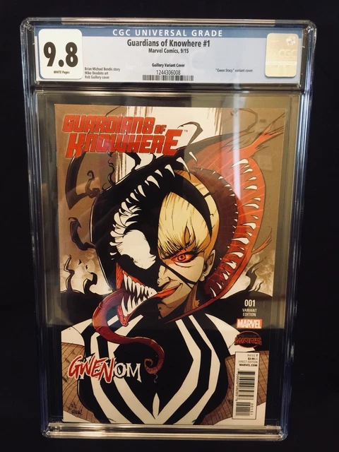Guardians Of Knowhere #1 (Marvel Comics 2015) Variant 1st Gwenom CGC 9.8 NM+/MT