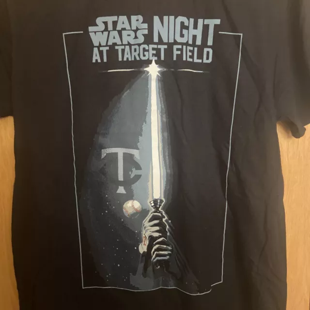 MINNESOTA TWINS MLB Star Wars Night Target Field TShirt (Size XL) (SGA