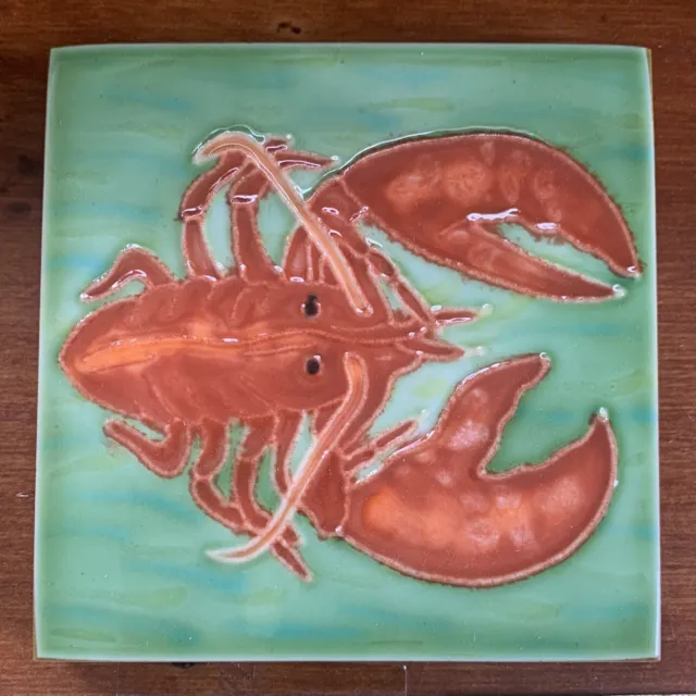 Red Lobster Decorative Ceramic Wall Art Tile New Backsplash  Gift Bath Kitchen