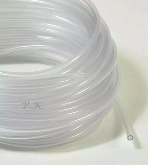 Clear Airline 4mm ID 6mm OD Aquarium Air line Fish Tank Pump Virgin PVC Koi Pond
