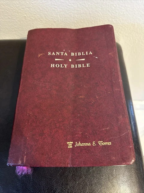 SANTA BIBLIA HOLY Bible Spanish Version Reina Valera 1960 KJV santa-biblia-holy-bible-spanish-version-reina-valera-1960-kjv