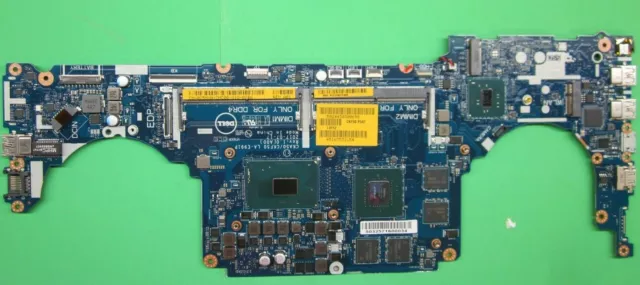 OEM Dell Inspiron 15 7577 Laptop Motherboard i7-7700HQ CPU w/GTX 1050Ti C5NXN