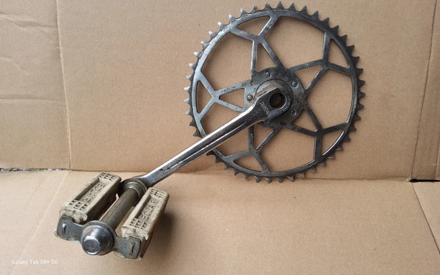 Pédalier vélo ancien Durax - Équipements vélos Pédalier vélo ancien Durax - Équipements vélos