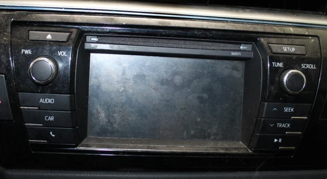 2015-2016 TOYOTA COROLLA Display Receiver 6.1" Screen (Radio) CD Player OEM