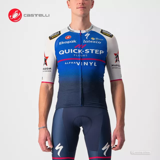 NEW 2022 Castelli QUICKSTEP ALPHA VINYL CLIMBER'S 3.1 Cycling Jersey