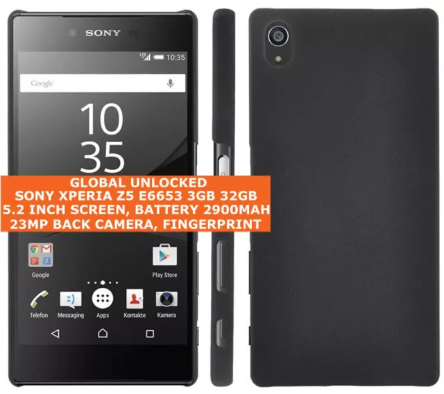 SONY XPERIA Z5 E6653 3gb 32gb Octa Core 23mp Fotocamera 5.2 " Android 7 4g