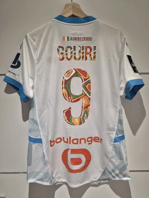 Maillot OM Marseille 2022-2023 - Alexis Sanchez Africa - Blanc, Taille XL - Puma