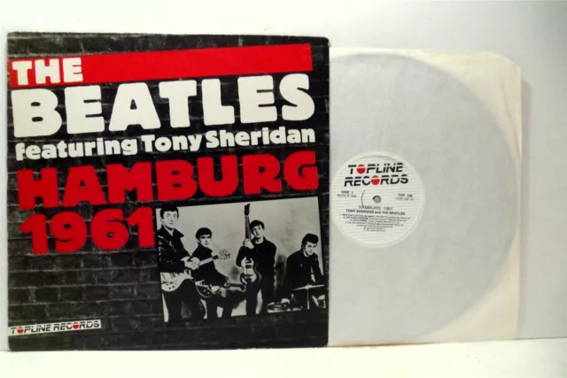 THE BEATLES FEATURING TONY SHERIDAN hamburg 1961 LP EX+/VG+, TOP 108, vinyl,
