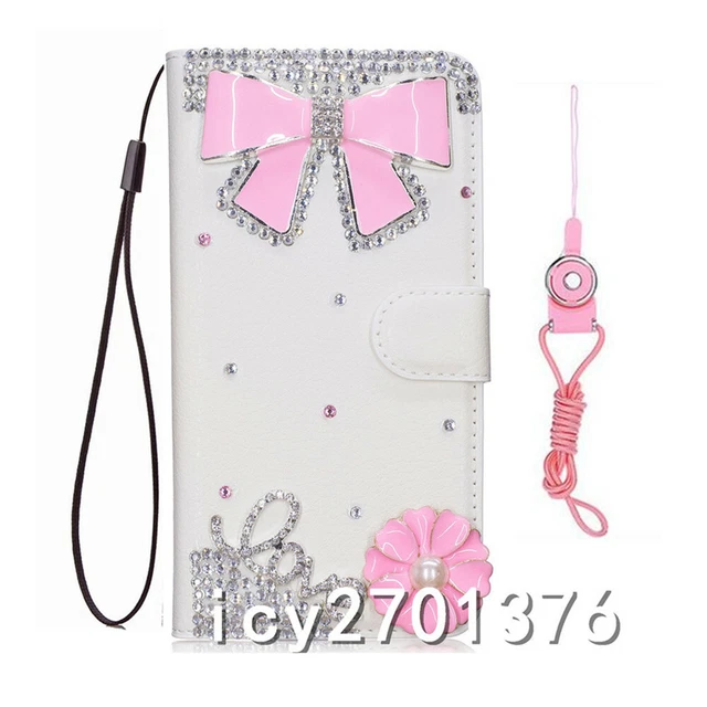 Bling Wallet Case Crystal Diamond Leather Cover for iphone 8 11 12 13 14 Pro Max