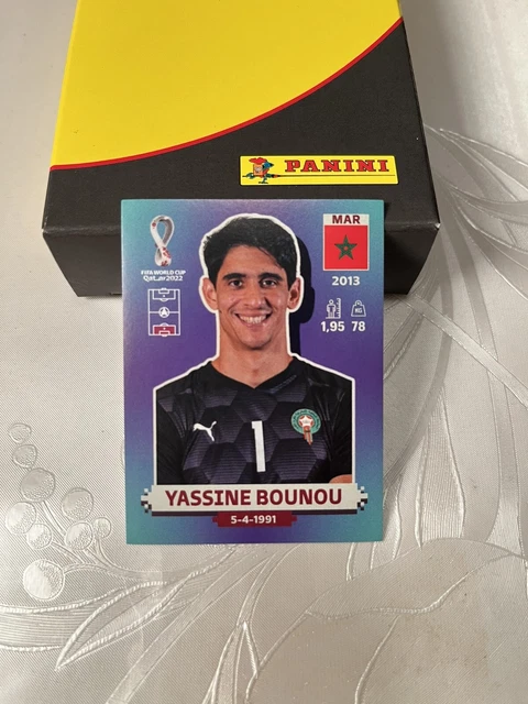 Panini FIFA Fussball-Weltmeisterschaft Katar 2022 Albumaufkleber - MAR3 Yassine Bounou