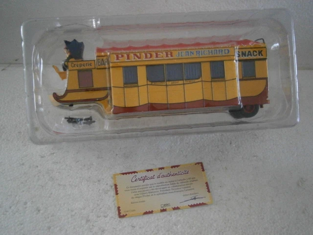 IXO 1:43 - Model truck (2) - Camion + Remorque Bar Crêperie