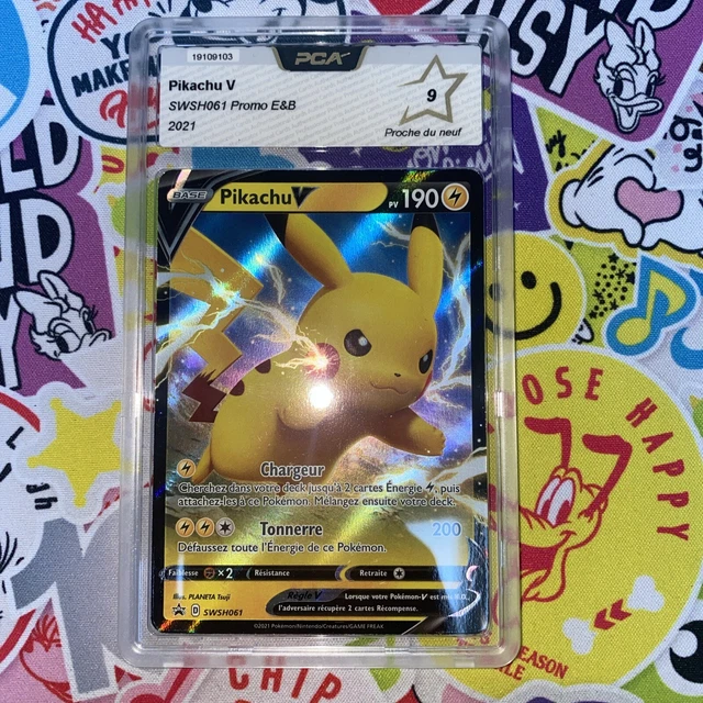 CARTE POKEMON PIKACHU V Promo SWSH061 PCA 9 EUR 5,00 PicClick FR