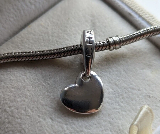 Chamilia Hanging Heart Charm Sterling Silver GH-39
