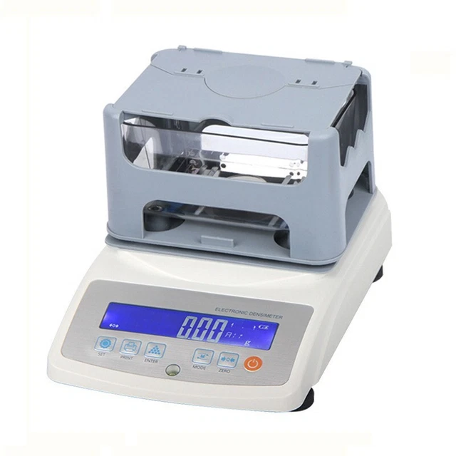 Solid Density Tester Meter Densimeter with RS232 Range 0.005~300g HBM Sensor